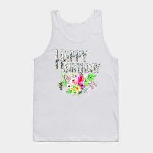 Happy Birthday Greeting Tank Top